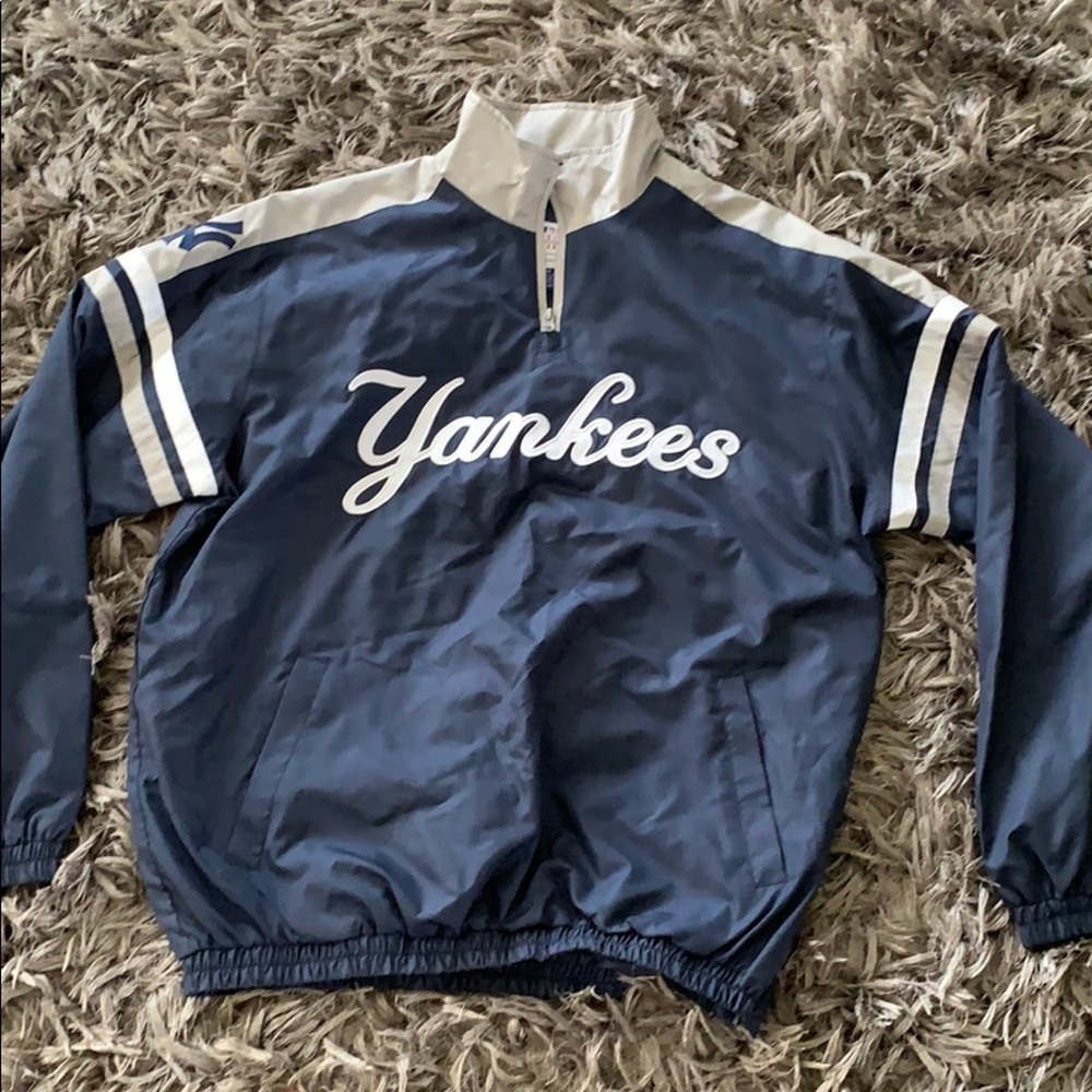 Yankees Windbreaker MLB Sports by Carl Banks L